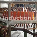 Elbow productions by induction heating plants