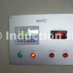 Operator panel for induction heating equipment