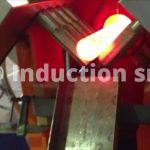 Quick extractor for induction furnaces for hot forging